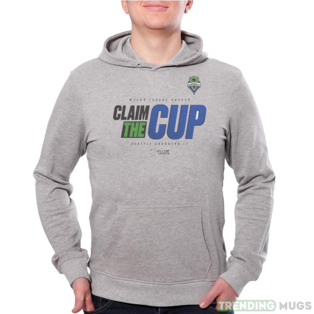 Seattle Sounders Fc 2023 Mls Cup Playoffs T shirt - Grey Unisex Hoodie Seattle Sounders Fc 2023 Mls Cup Playoffs T shirt - Grey Unisex Hoodie