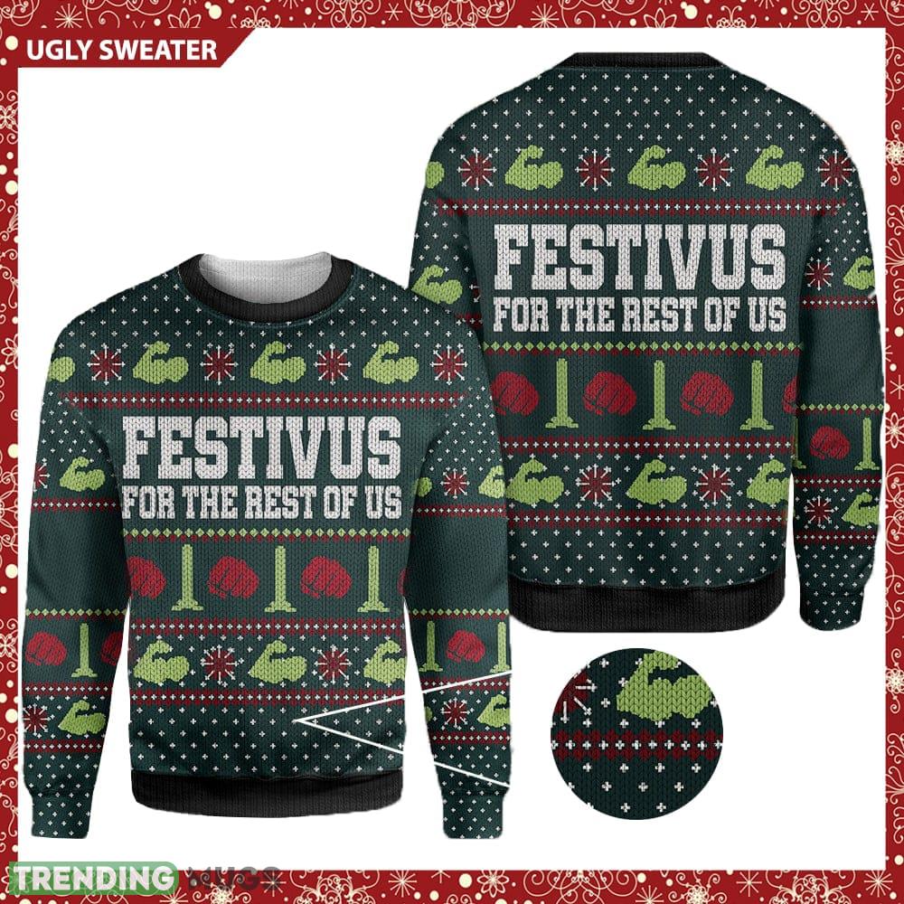 Seinfeld Festivus for The Rest of US Snowflake Knitted 3D Sweater For Xmas - Seinfeld Festivus for The Rest of US Snowflake Knitted 3D Sweater For Xmas Seinfeld Festivus for The Rest of US Snowflake Knitted 3D Sweater For Xmas - Seinfeld Festivus for The Rest of US Snowflake Knitted 3D Sweater For Xmas