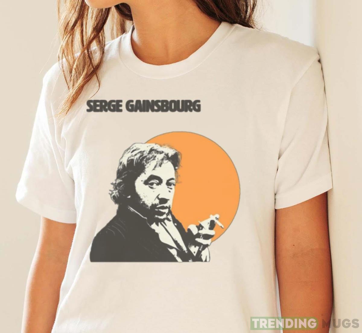 Serge Gainsbourg Portrait Graphic shirt Light Shirt Serge Gainsbourg Portrait Graphic shirt Light Shirt