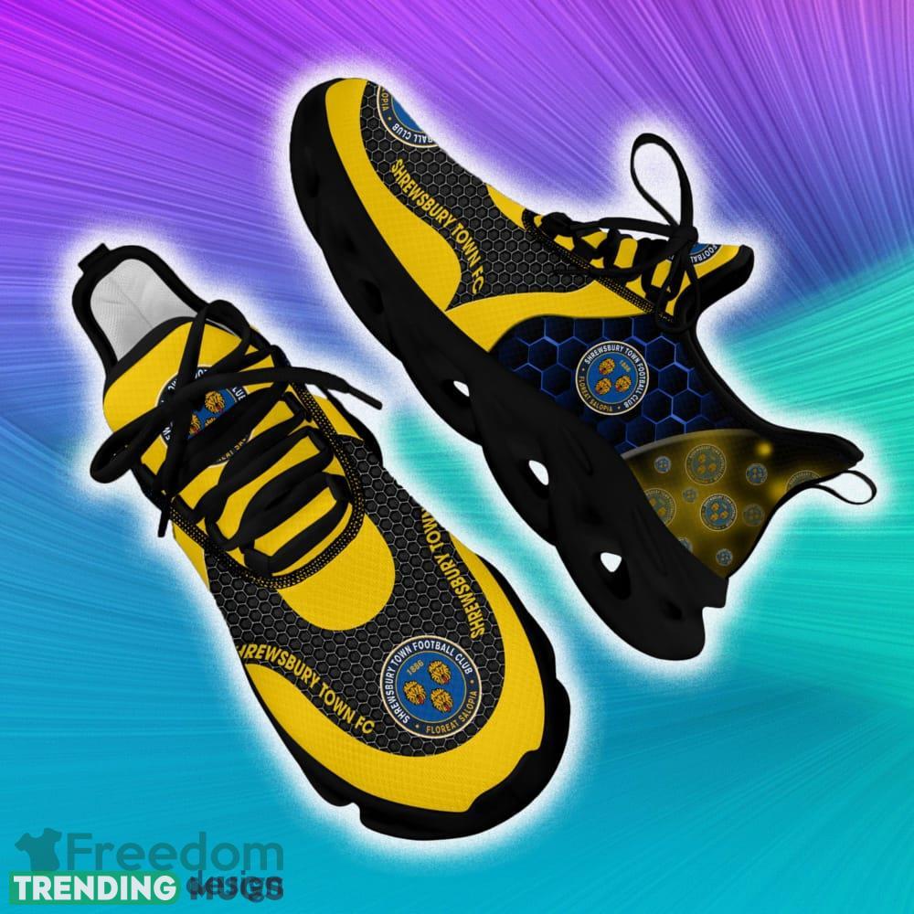 Shrewsbury Town EFL Max Soul Shoes Gift For Fans Running Shoes Max Soul Shrewsbury Town EFL Max Soul Shoes Gift For Fans Running Shoes Max Soul