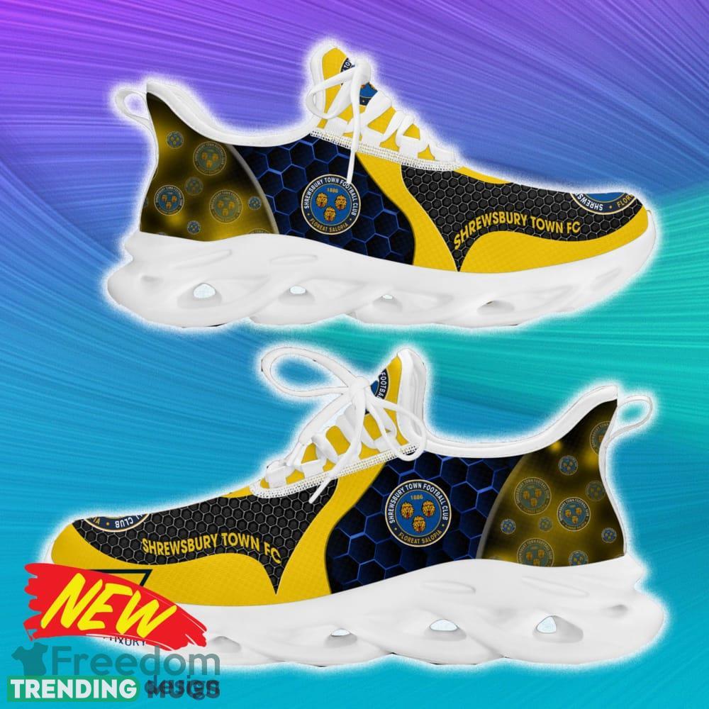 Shrewsbury Town EFL Max Soul Shoes Gift For Fans Running Shoes Max Soul Shrewsbury Town EFL Max Soul Shoes Gift For Fans Running Shoes Max Soul