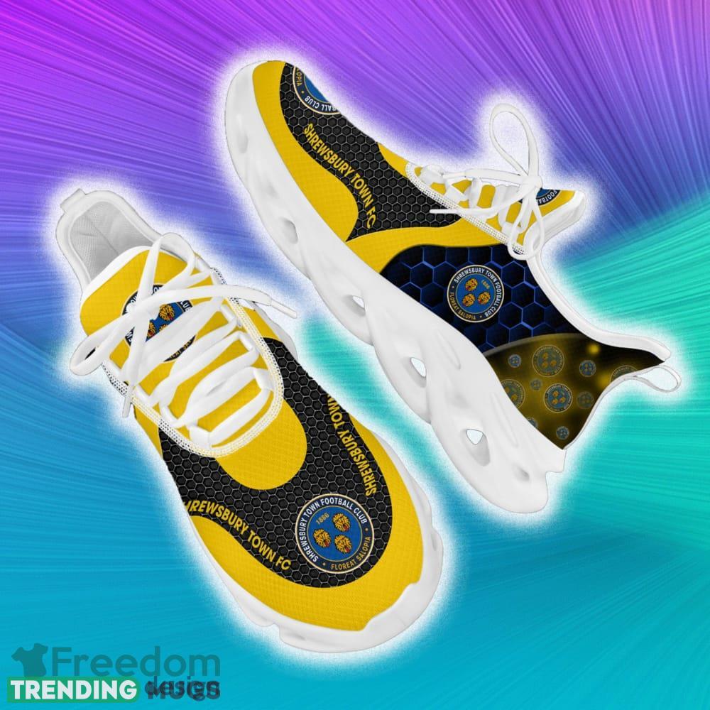 Shrewsbury Town EFL Max Soul Shoes Gift For Fans Running Shoes Max Soul Shrewsbury Town EFL Max Soul Shoes Gift For Fans Running Shoes Max Soul