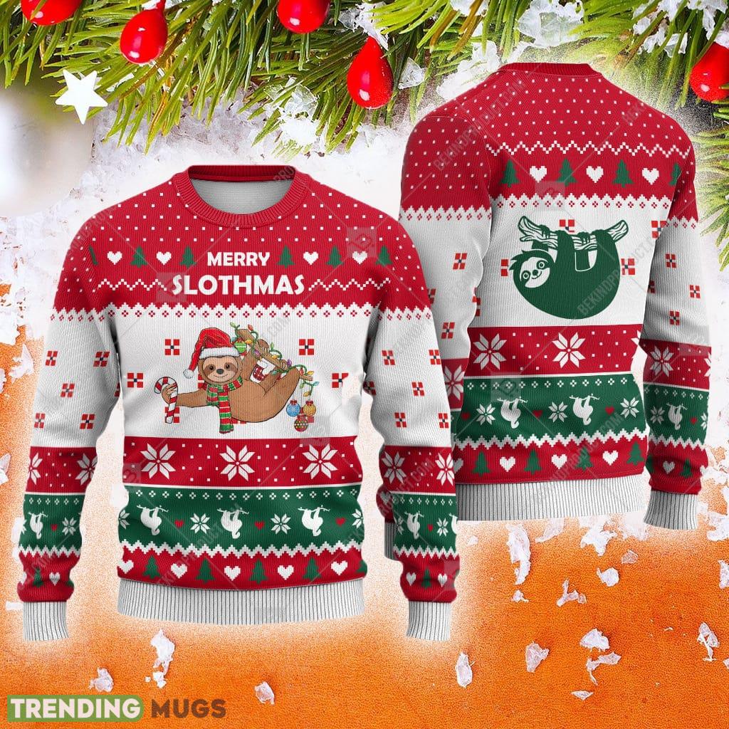 Sloth Heart Animals Ugly Christmas Sweater AOP Gift For Men And Women - Sloth Heart Animals Ugly Christmas Sweater AOP Gift For Men And Women Sloth Heart Animals Ugly Christmas Sweater AOP Gift For Men And Women - Sloth Heart Animals Ugly Christmas Sweater AOP Gift For Men And Women