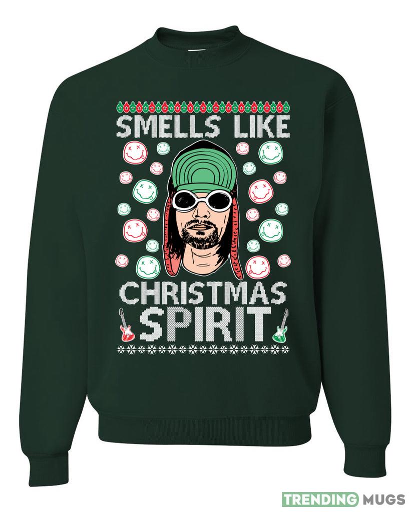 Smells Like Christmas Spirit Merry Sweater Sweatshirt For Men And Women Gift Ugly Christmas Dark Shirt Smells Like Christmas Spirit Merry Sweater Sweatshirt For Men And Women Gift Ugly Christmas Dark Shirt