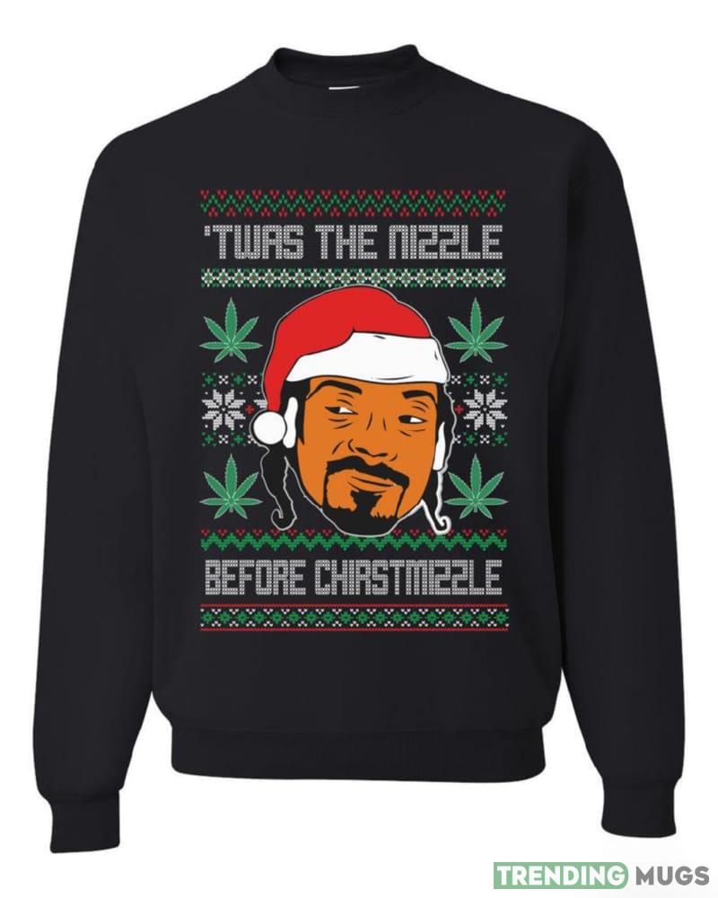 Snoop 'Twas The Nizzle Before Christmizzle T Shirt Sweatshirt For Men And Women Gift Ugly Christmas Dark Shirt Snoop 'Twas The Nizzle Before Christmizzle T Shirt Sweatshirt For Men And Women Gift Ugly Christmas - Snoop 'Twas The Nizzle Before Christmizzle Ugly Christmas Sweater Sweatshirt_1