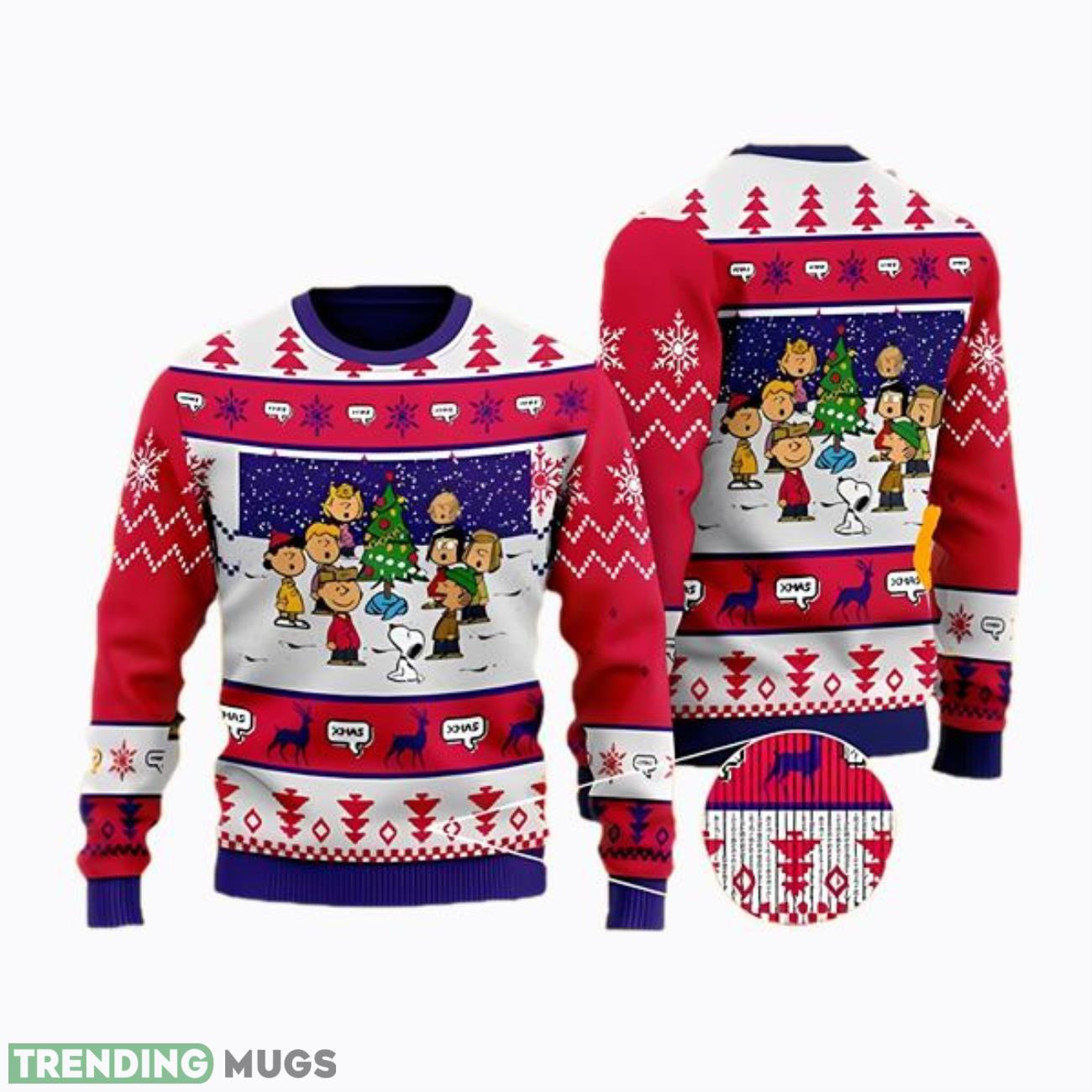 Snoopy Christmas Charlie Brown For Unisex Christmas Ugly Sweater Product Photo 1 Snoopy Christmas Charlie Brown For Unisex Christmas Ugly Sweater Product Photo 1