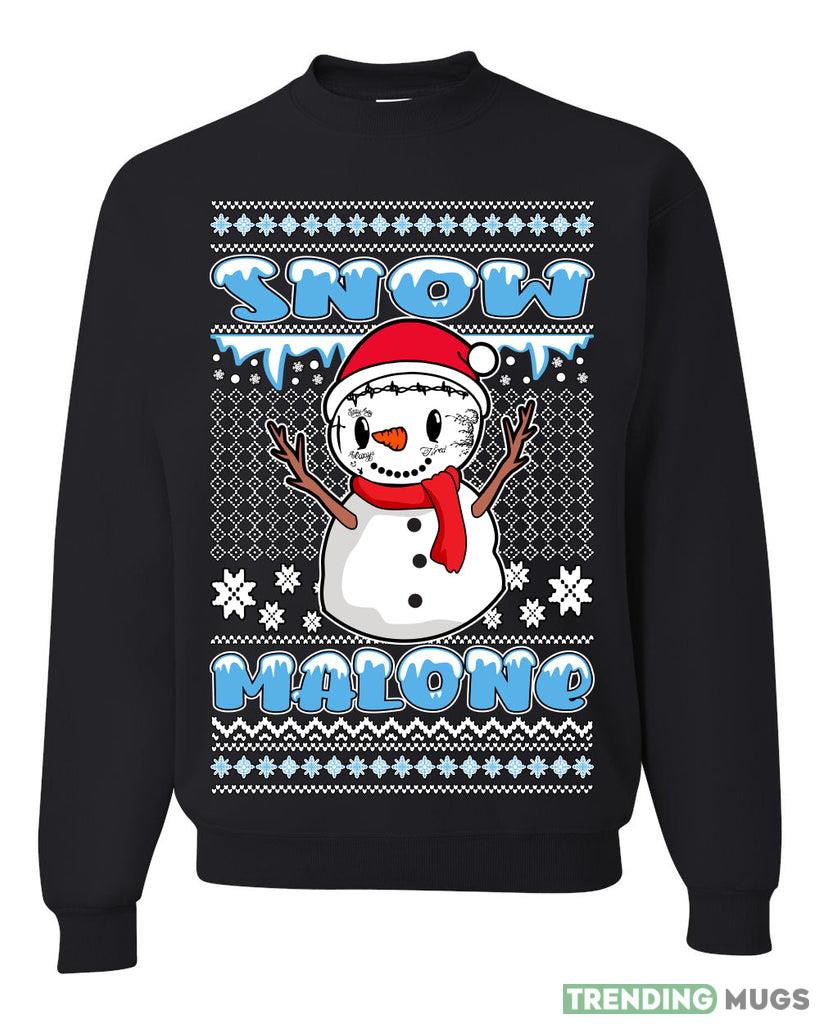 Snow Malone Snowman Face Tatoo Parody Sweater Sweatshirt For Men And Women Gift Ugly Christmas - Snow Malone Snowman Face Tatoo Parody Ugly Christmas Sweater Sweatshirt_1 Snow Malone Snowman Face Tatoo Parody Sweater Sweatshirt For Men And Women Gift Ugly Christmas - Snow Malone Snowman Face Tatoo Parody Ugly Christmas Sweater Sweatshirt_1
