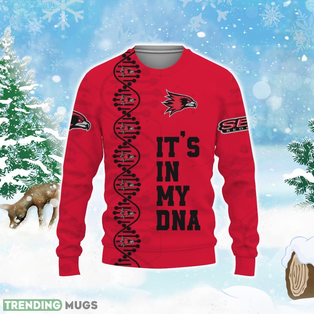 Southeast Missouri Redhawks DNA In My Vein Proud My Style Ugly Christmas Sweater 3D Sweater Southeast Missouri Redhawks DNA In My Vein Proud My Style Ugly Christmas Sweater 3D Sweater