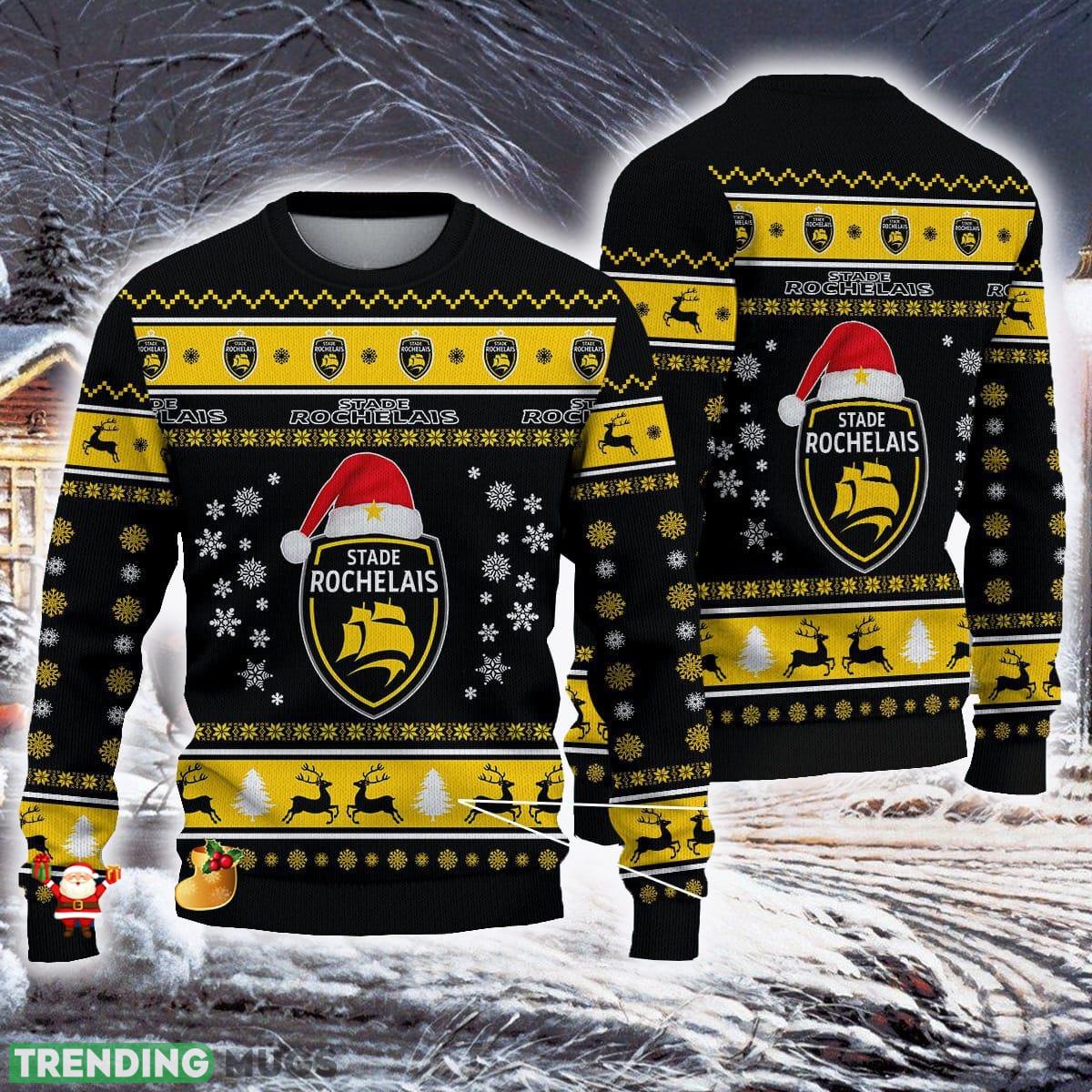 Stade Rochelais Signature Top 14 Pro D2 Ugly Sweaters Gift For Fans Christmas Sweatshirt - Stade Rochelais Signature Top 14 Pro D2 Ugly Sweaters Gift For Fans Christmas Sweatshirt Stade Rochelais Signature Top 14 Pro D2 Ugly Sweaters Gift For Fans Christmas Sweatshirt - Stade Rochelais Signature Top 14 Pro D2 Ugly Sweaters Gift For Fans Christmas Sweatshirt