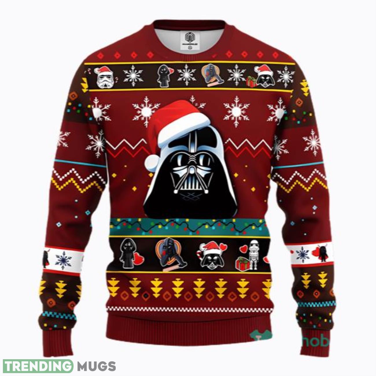 Star Wars Dark Vader Ugly Christmas Sweater Red For Men And Women Christmas Gift Product Photo 1 Star Wars Dark Vader Ugly Christmas Sweater Red For Men And Women Christmas Gift Product Photo 1