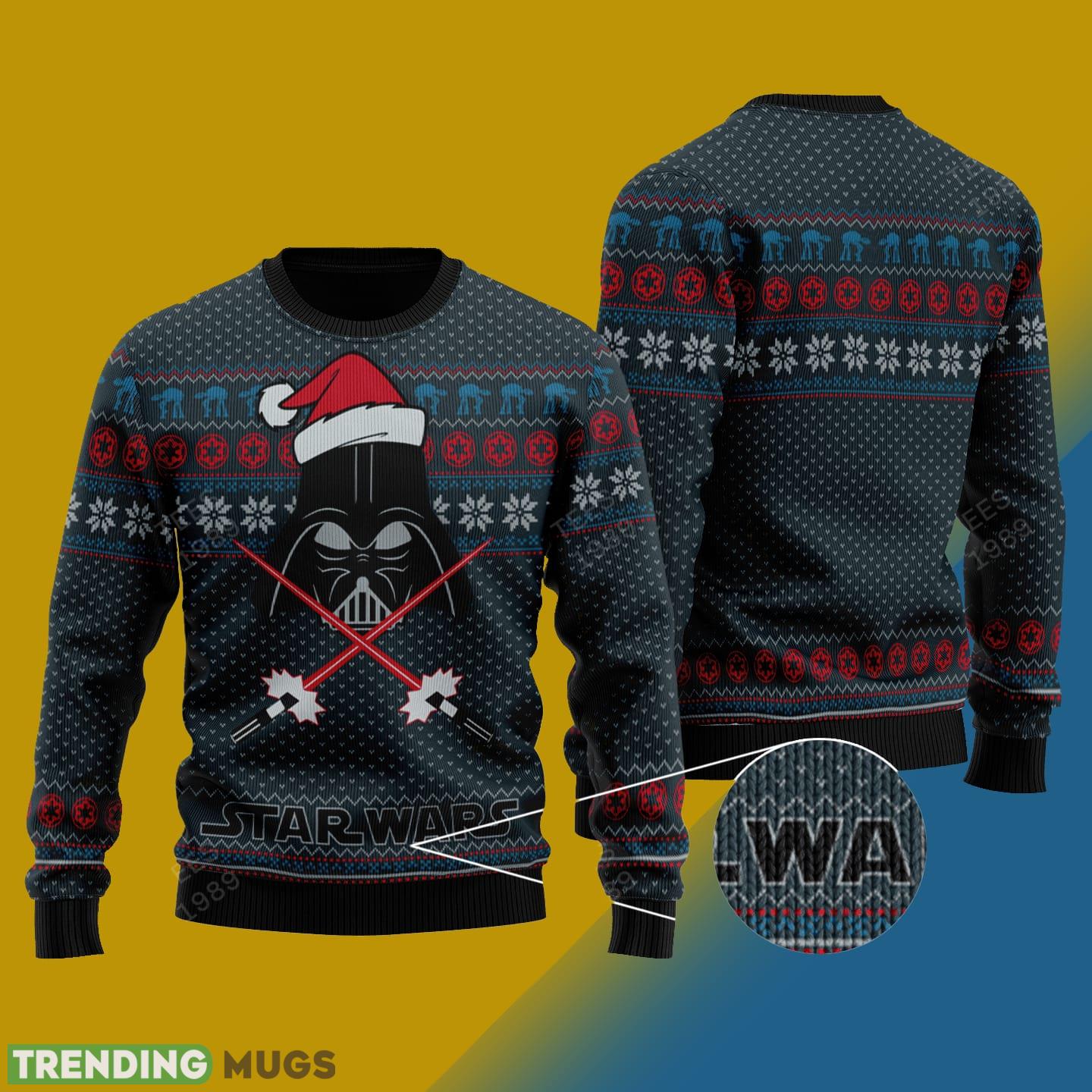 Star Wars Darth Vader Light Up Christmas Knitted Xmas Sweater Gift Men And Women - Star Wars Darth Vader Light Up Christmas Star Wars Darth Vader Light Up Christmas Knitted Xmas Sweater Gift Men And Women - Star Wars Darth Vader Light Up Christmas