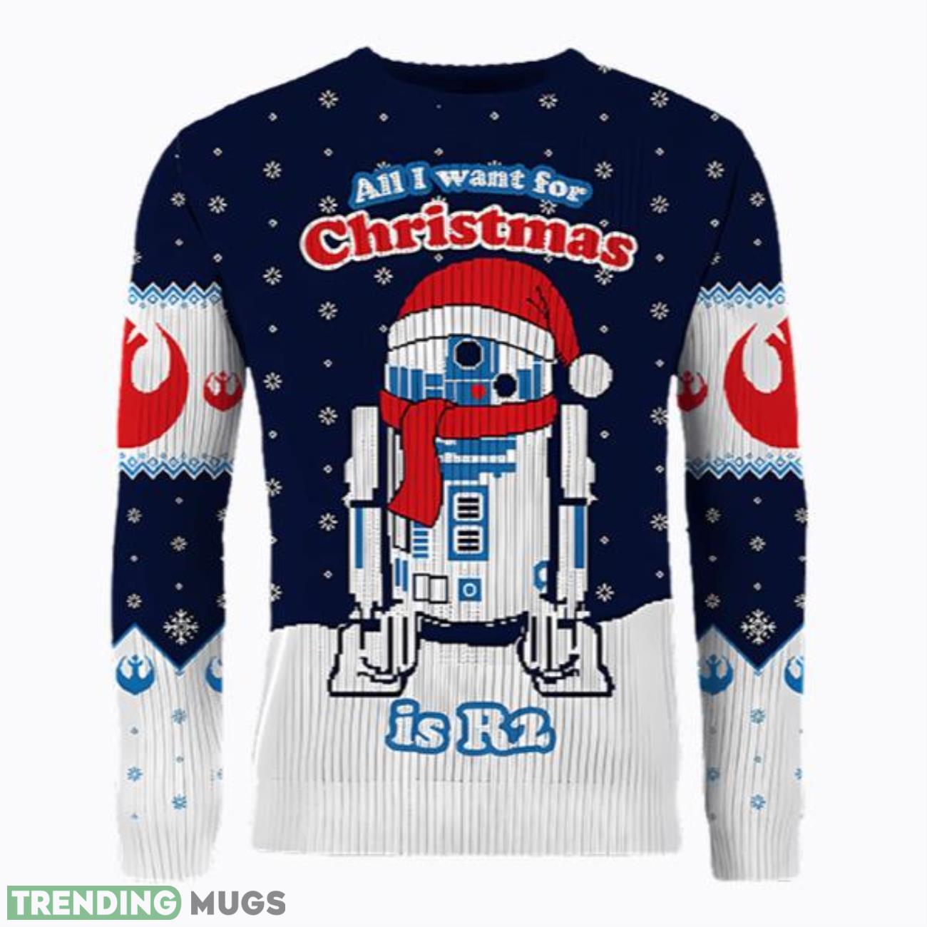 Star Wars R2-D2 Ugly Christmas Sweater for Men and Women Gift Product Photo 1 Star Wars R2-D2 Ugly Christmas Sweater for Men and Women Gift Product Photo 1