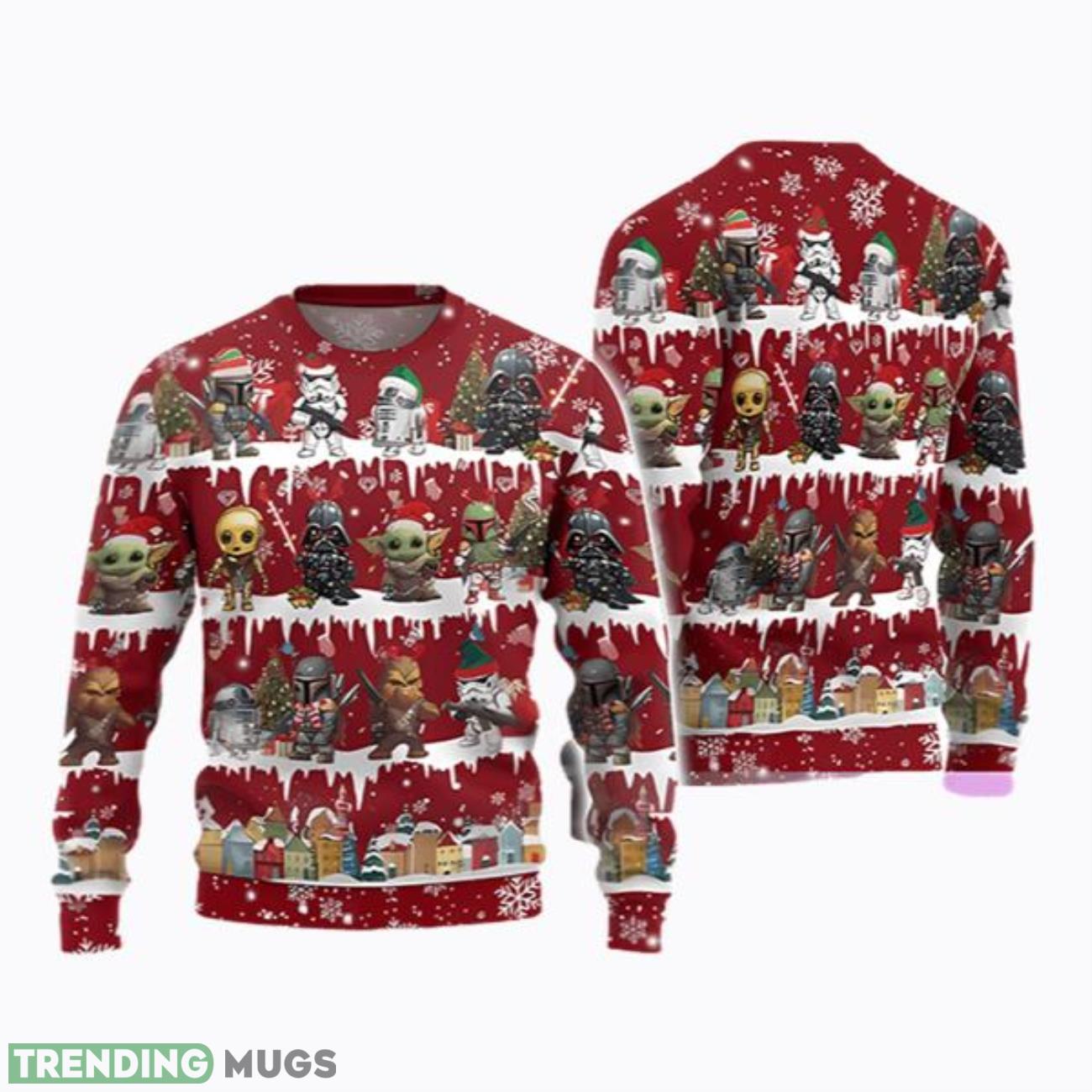 Star Wars Ugly Sweater Star Wars Movie Ugly Christmas Sweater Funny Christmas Gift Product Photo 1 Star Wars Ugly Sweater Star Wars Movie Ugly Christmas Sweater Funny Christmas Gift Product Photo 1