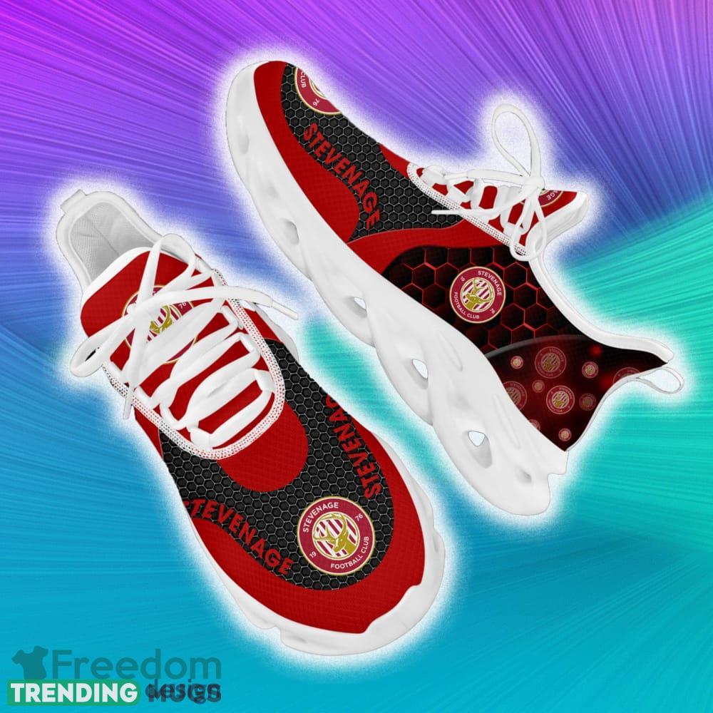 Stevenage Football Club EFL Max Soul Shoes Gift For Fans Running Shoes Max Soul Stevenage Football Club EFL Max Soul Shoes Gift For Fans Running Shoes Max Soul