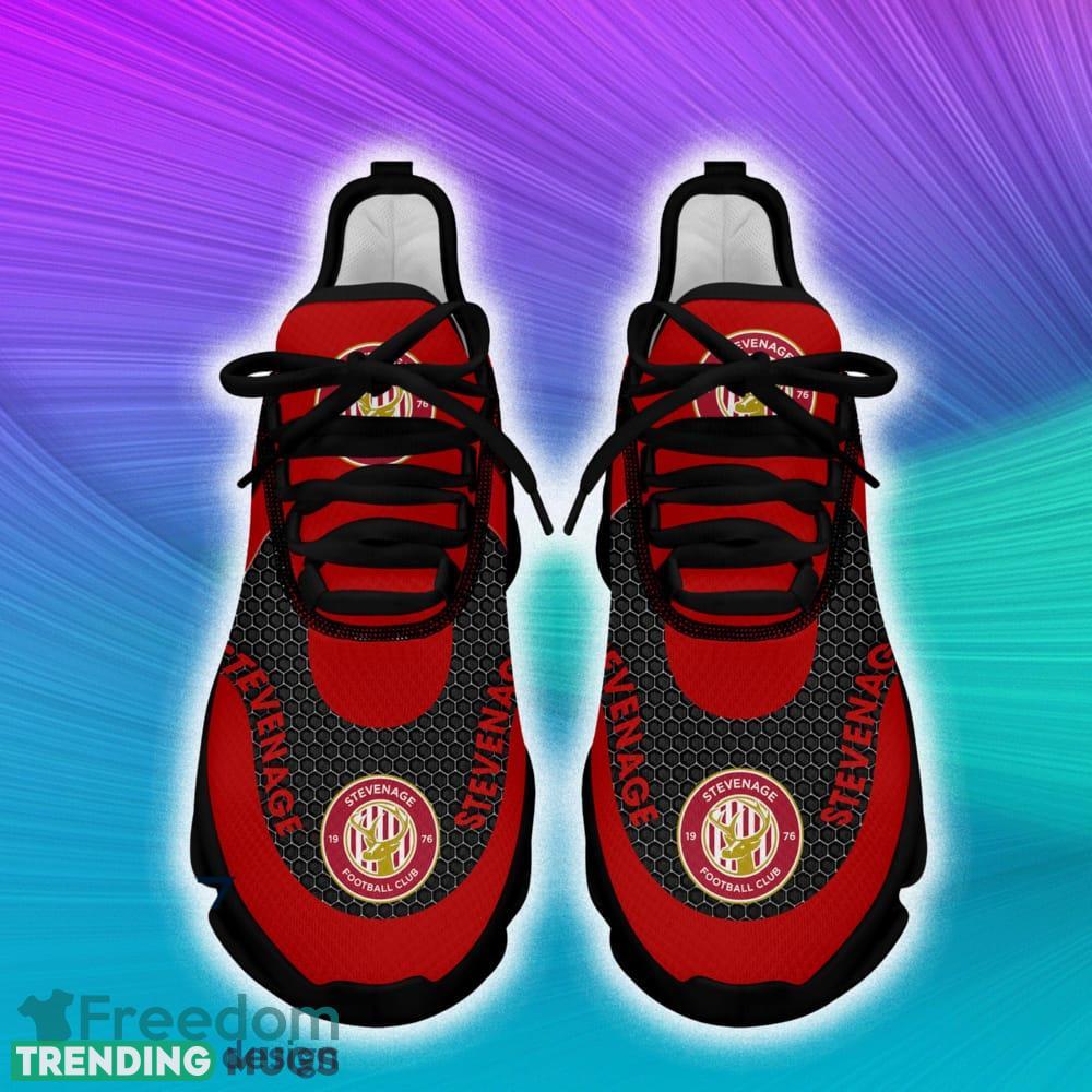 Stevenage Football Club EFL Max Soul Shoes Gift For Fans Running Shoes Max Soul Stevenage Football Club EFL Max Soul Shoes Gift For Fans Running Shoes Max Soul