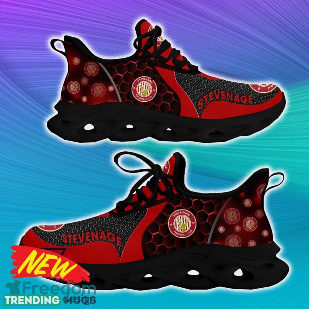 Stevenage Football Club EFL Max Soul Shoes Gift For Fans Running Shoes Max Soul Stevenage Football Club EFL Max Soul Shoes Gift For Fans Running Shoes Max Soul
