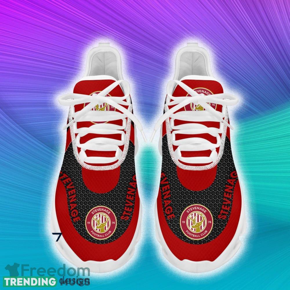 Stevenage Football Club EFL Max Soul Shoes Gift For Fans Running Shoes Max Soul Stevenage Football Club EFL Max Soul Shoes Gift For Fans Running Shoes Max Soul