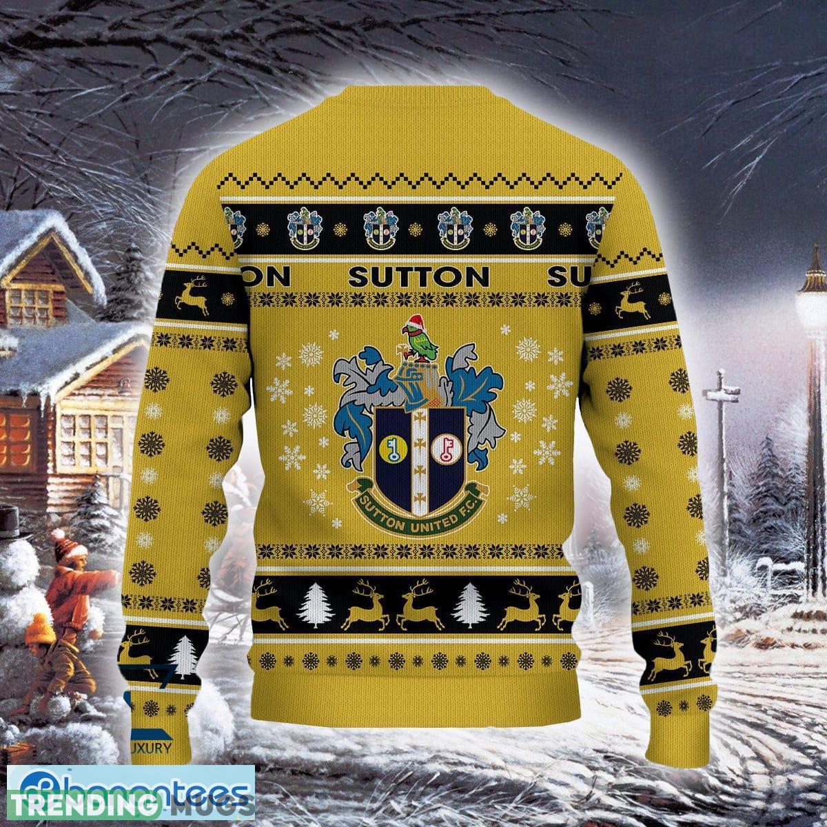 Sutton United Pocket Efl Logo Team Ugly Christmas Sweater For Fans Gift Unisex Sweatshirt 3D Sweater Sutton United Pocket Efl Logo Team Ugly Christmas Sweater For Fans Gift Unisex Sweatshirt 3D Sweater