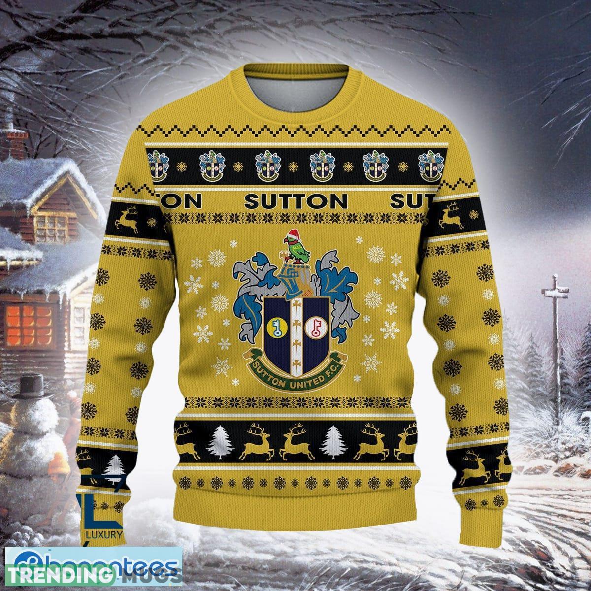 Sutton United Pocket Efl Logo Team Ugly Christmas Sweater For Fans Gift Unisex Sweatshirt 3D Sweater Sutton United Pocket Efl Logo Team Ugly Christmas Sweater For Fans Gift Unisex Sweatshirt 3D Sweater