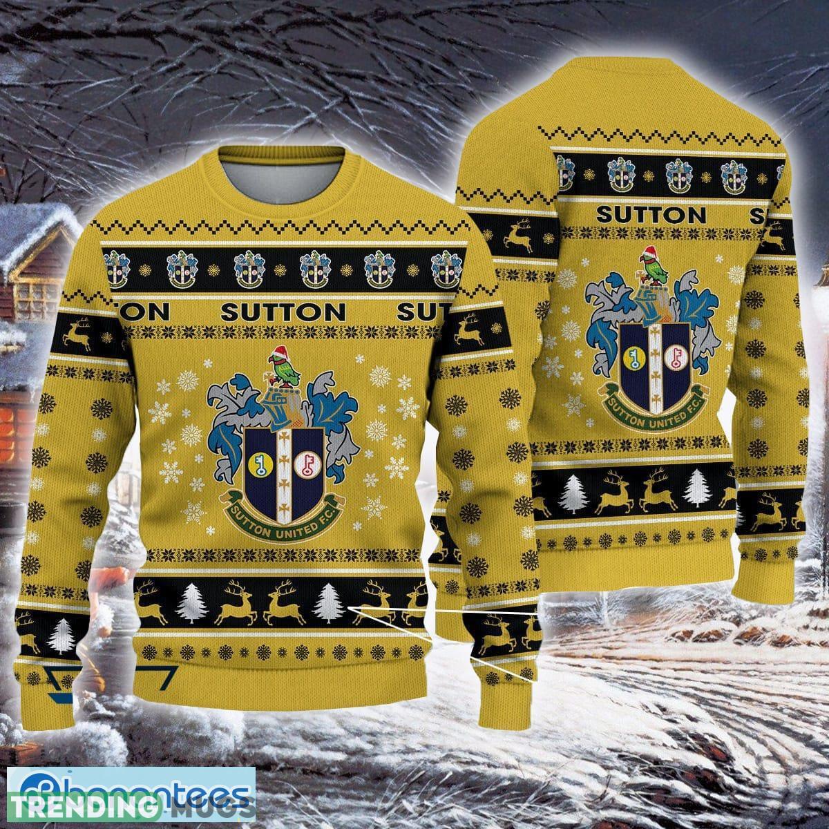 Sutton United Pocket Efl Logo Team Ugly Christmas Sweater For Fans Gift Unisex Sweatshirt - Sutton United Islander Efl Ugly Christmas Sweater For Fans Gift Sutton United Pocket Efl Logo Team Ugly Christmas Sweater For Fans Gift Unisex Sweatshirt - Sutton United Islander Efl Ugly Christmas Sweater For Fans Gift