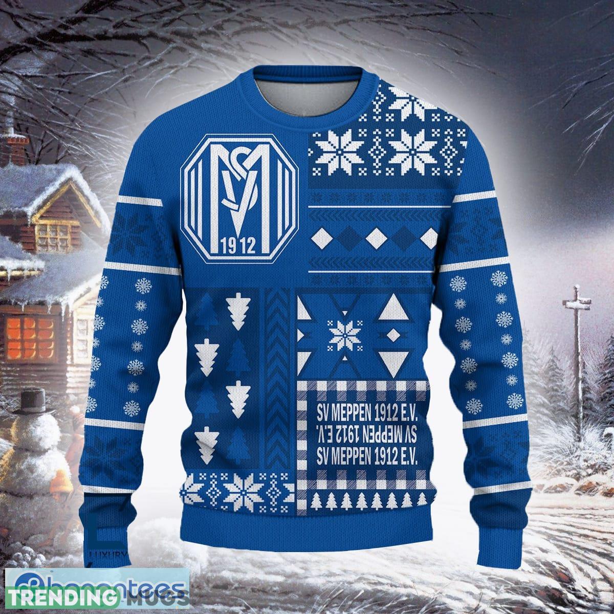 SV Meppen High-Quality Bundesliga Logo Team Design Ugly Christmas Sweater For Fans Gift - SV Meppen Authentic Bundesliga Ugly Christmas Sweater For Fans Gift SV Meppen High-Quality Bundesliga Logo Team Design Ugly Christmas Sweater For Fans Gift - SV Meppen Authentic Bundesliga Ugly Christmas Sweater For Fans Gift