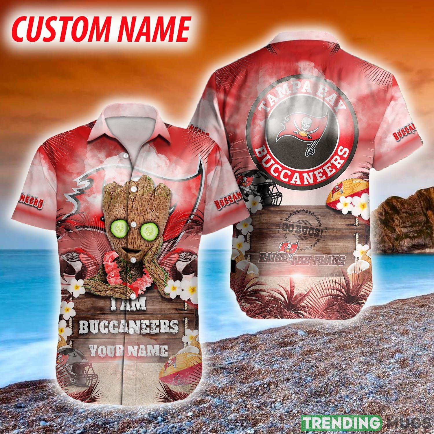 Tampa Bay Buccaneers NFL Hawaiian shirt Groot Funny Color Custom Name For Fans Gift - Tampa Bay Buccaneers NFL Hawaiian shirt Groot Funny Color Custom Name For Fans Gift Tampa Bay Buccaneers NFL Hawaiian shirt Groot Funny Color Custom Name For Fans Gift - Tampa Bay Buccaneers NFL Hawaiian shirt Groot Funny Color Custom Name For Fans Gift