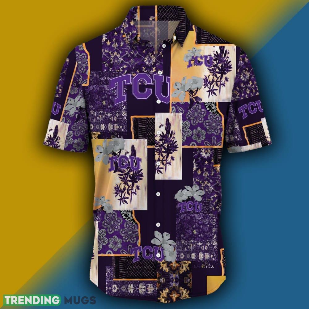 TCU Horned Frogs Map US Pattern Hawaiian Shirt Short Sleeve For Men And Women Hawaiian Shirt TCU Horned Frogs Map US Pattern Hawaiian Shirt Short Sleeve For Men And Women Hawaiian Shirt