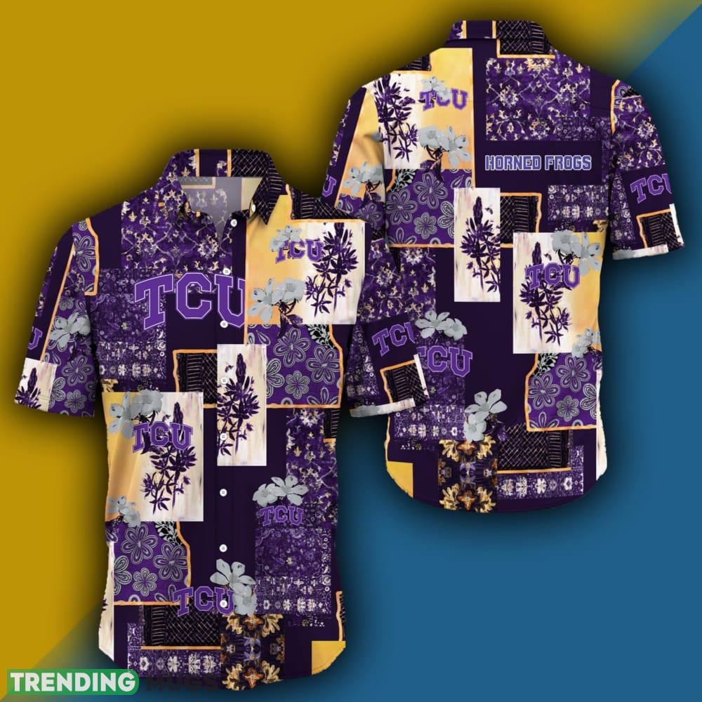 TCU Horned Frogs Map US Pattern Hawaiian Shirt Short Sleeve For Men And Women - TCU Horned Frogs Map US Pattern Hawaiian Shirt Short Sleeve For Men And Women Photo 2 TCU Horned Frogs Map US Pattern Hawaiian Shirt Short Sleeve For Men And Women - TCU Horned Frogs Map US Pattern Hawaiian Shirt Short Sleeve For Men And Women Photo 2