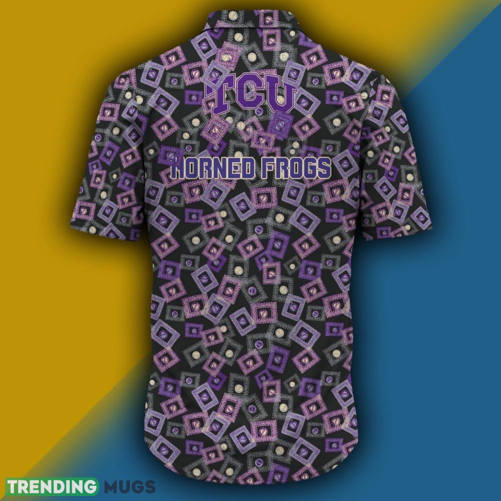 TCU Horned Frogs Short Sleeve Film Pattern Hawaiian Shirt For Men And Women Hawaiian Shirt TCU Horned Frogs Short Sleeve Film Pattern Hawaiian Shirt For Men And Women Hawaiian Shirt