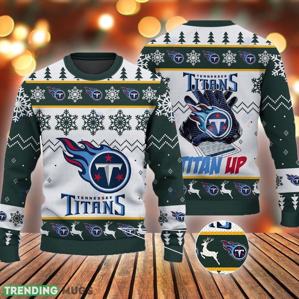 Tennessee Titans Football Gloves Pattern Knitted Green 3D Sweater Gift Christmas - Tennessee Titans Football Gloves Pattern Knitted Green 3D Sweater Gift Christmas Tennessee Titans Football Gloves Pattern Knitted Green 3D Sweater Gift Christmas - Tennessee Titans Football Gloves Pattern Knitted Green 3D Sweater Gift Christmas