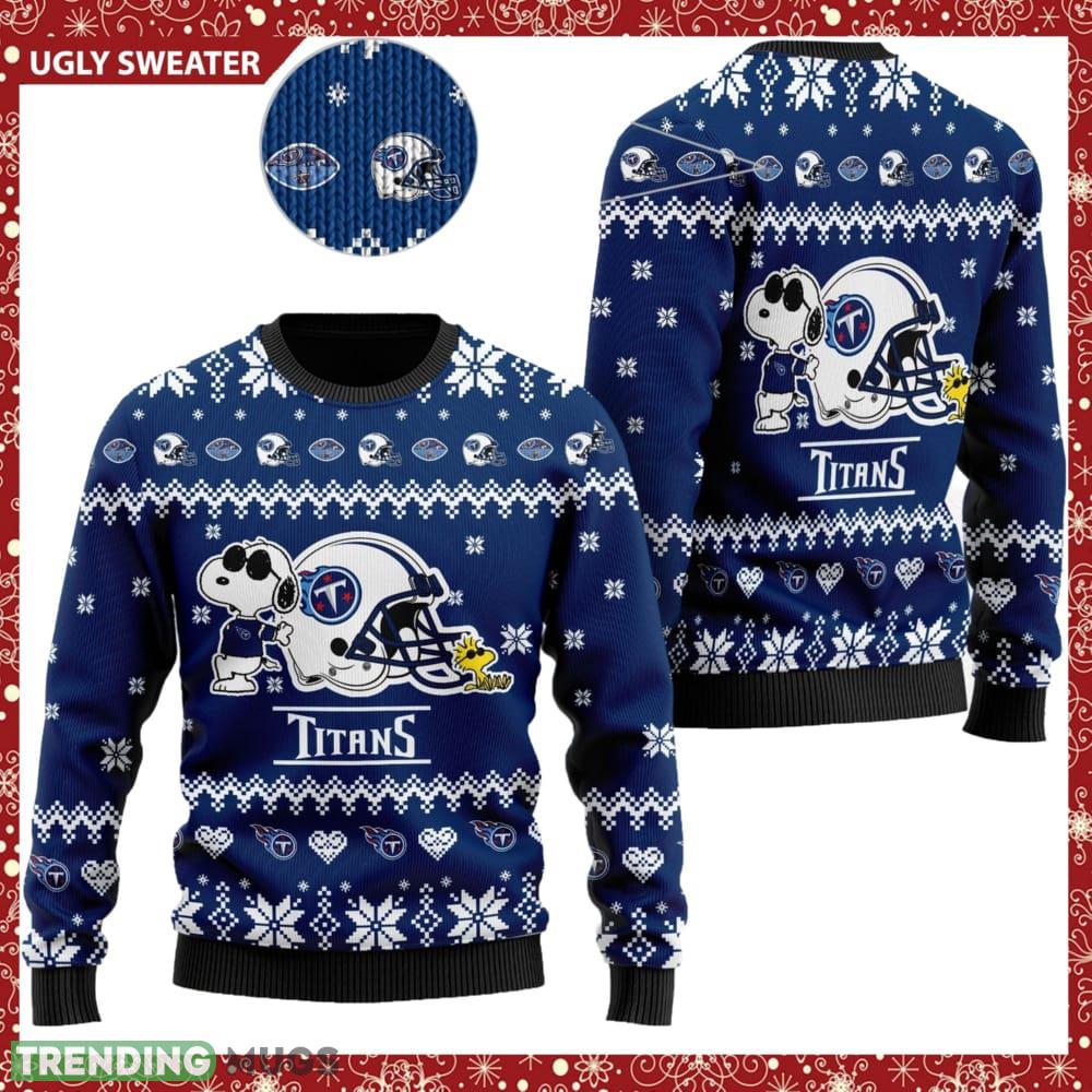 Tennessee Titans NFL Cute The Snoopy Show Football Helmet Ugly Christmas Sweater - Tennessee Titans NFL Cute The Snoopy Show Football Helmet Ugly Christmas Sweater Tennessee Titans NFL Cute The Snoopy Show Football Helmet Ugly Christmas Sweater - Tennessee Titans NFL Cute The Snoopy Show Football Helmet Ugly Christmas Sweater