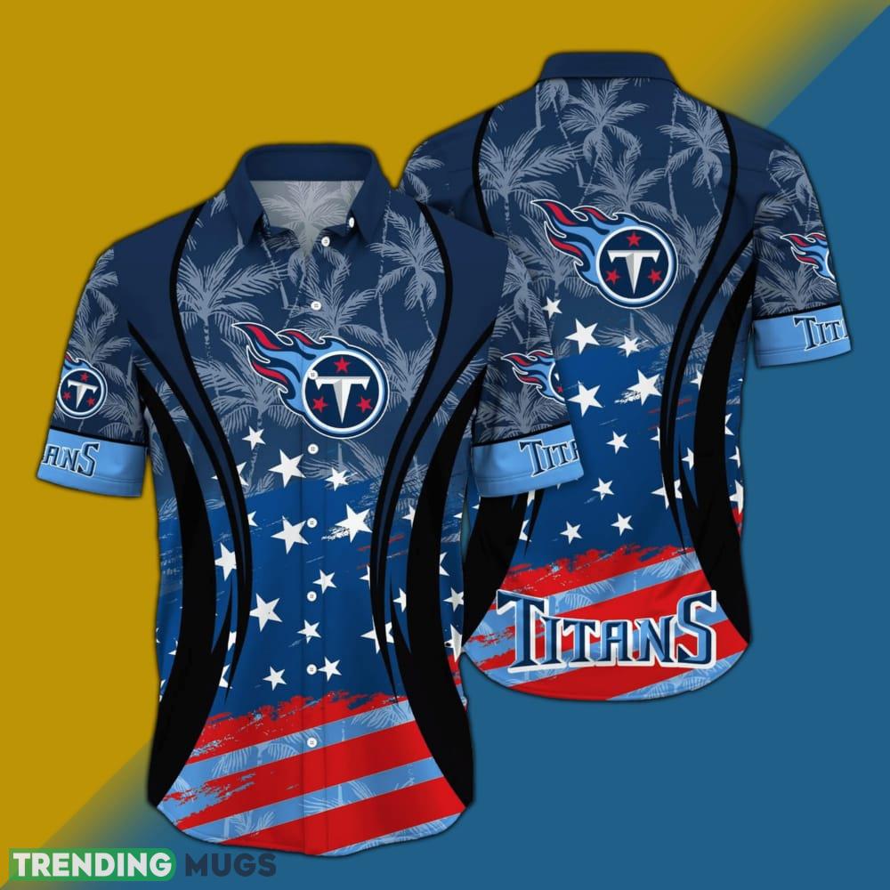 Tennessee Titans NFL Flag American Hawaiian Shirt Short Sleeve - Tennessee Titans NFL Flag American Hawaiian Shirt Short Sleeve Photo 2 Tennessee Titans NFL Flag American Hawaiian Shirt Short Sleeve - Tennessee Titans NFL Flag American Hawaiian Shirt Short Sleeve Photo 2