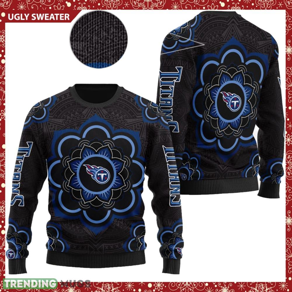 Tennessee Titans NFL Mandala Logo Knitted Christmas Sweater AOP Holiday - Tennessee Titans NFL Mandala Logo Knitted Christmas Sweater AOP Holiday Tennessee Titans NFL Mandala Logo Knitted Christmas Sweater AOP Holiday - Tennessee Titans NFL Mandala Logo Knitted Christmas Sweater AOP Holiday