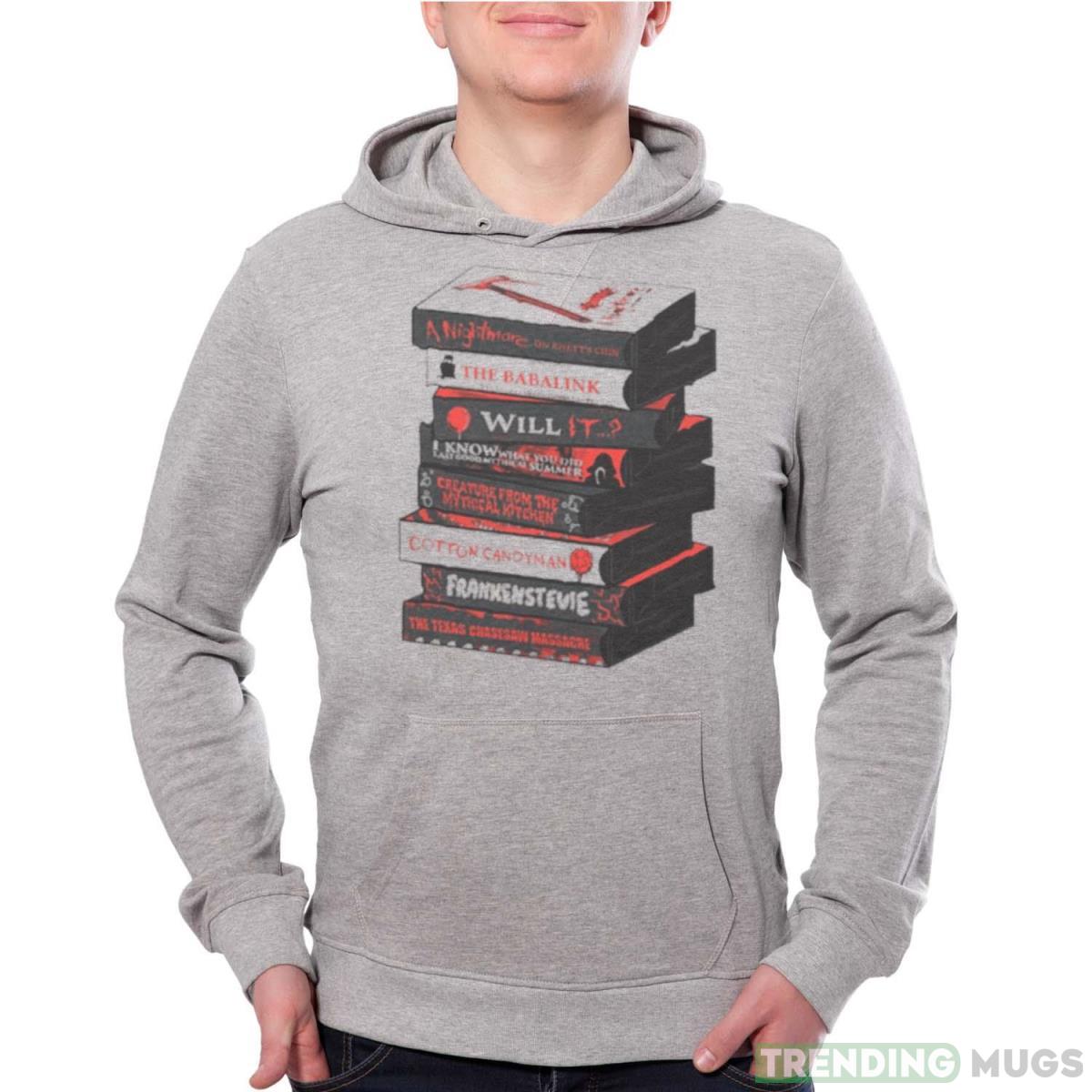 Terrifying Tape Stack shirt - Grey Unisex Hoodie Terrifying Tape Stack shirt - Grey Unisex Hoodie