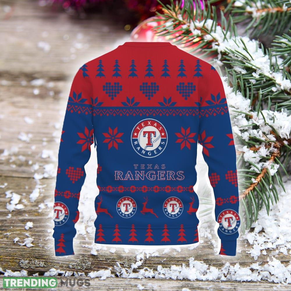 Texas Rangers Merry Christmas Tree Christmas Sweater Unisex Sweatshirt For Fans Gift Holiday Christmas 3D Sweater Texas Rangers Merry Christmas Tree Christmas Sweater Unisex Sweatshirt For Fans Gift Holiday Christmas 3D Sweater