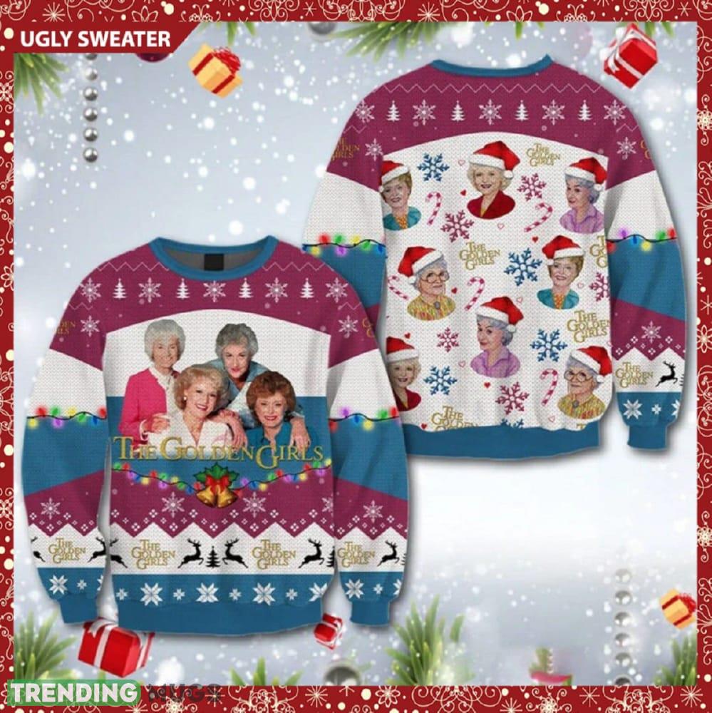 The Golden Girls Christmas Boutique Knitted 3D Sweater For Thanksgiving - The Golden Girls Christmas Boutique Knitted 3D Sweater For Thanksgiving The Golden Girls Christmas Boutique Knitted 3D Sweater For Thanksgiving - The Golden Girls Christmas Boutique Knitted 3D Sweater For Thanksgiving