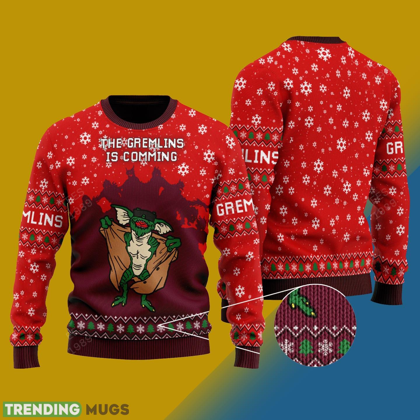 The Gremlins Are Coming - HOT SALE 3D PRINTED Knitted Xmas Sweater Gift Men And Women - The Gremlins Are Coming - HOT SALE 3D PRINTED The Gremlins Are Coming - HOT SALE 3D PRINTED Knitted Xmas Sweater Gift Men And Women - The Gremlins Are Coming - HOT SALE 3D PRINTED