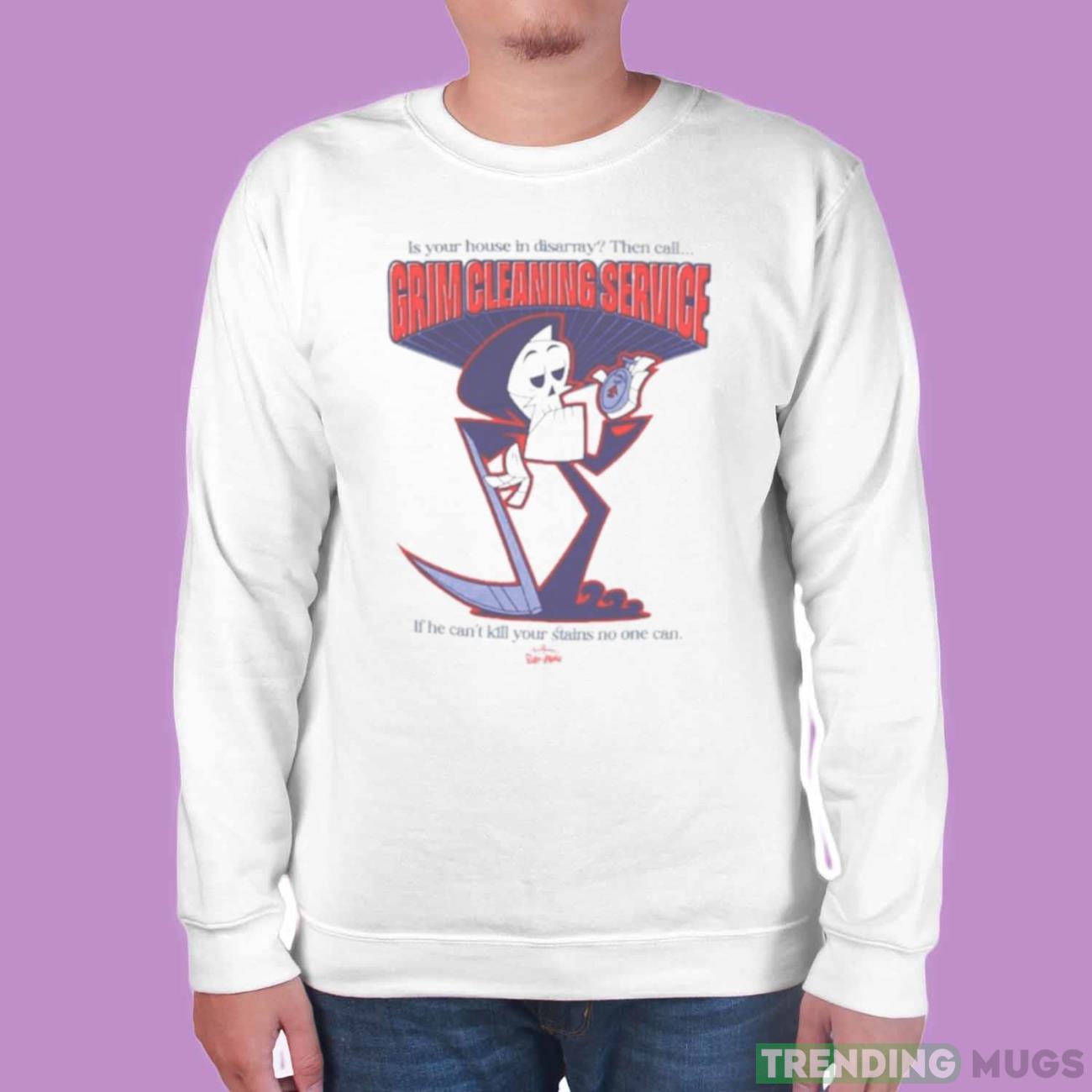 The Grim Cleaning Service shirt Light Shirt The Grim Cleaning Service shirt Light Shirt