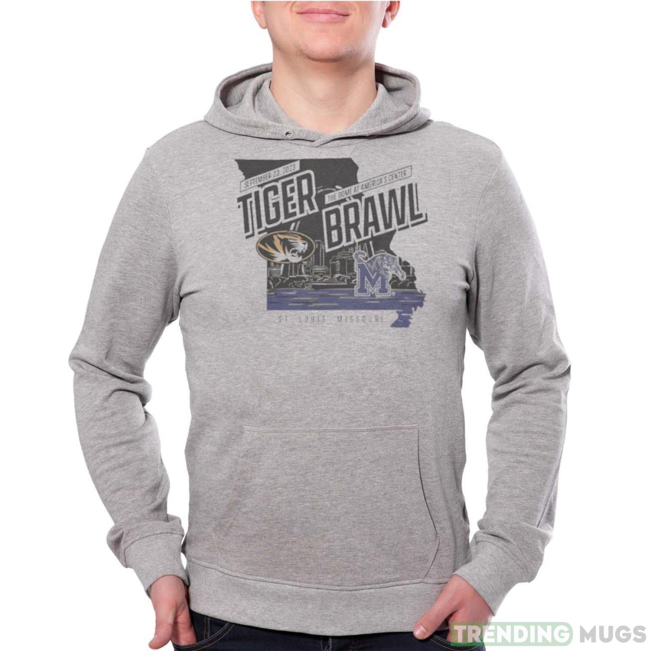 The mizzou gold mizzou tigers vs memphis tiger brawl gameday shirt Product Photo 1 The mizzou gold mizzou tigers vs memphis tiger brawl gameday shirt Product Photo 1