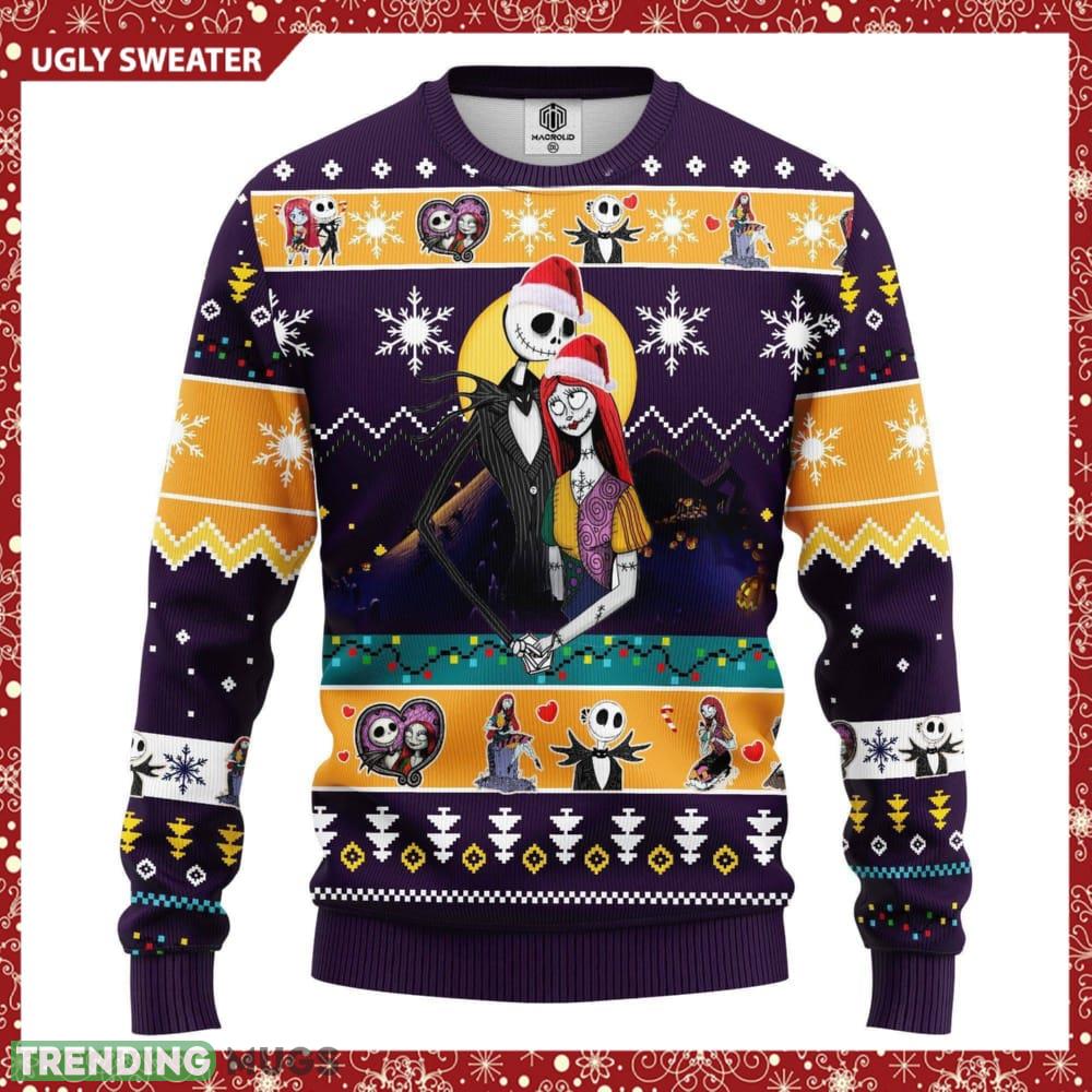 The Nightmare Before Christmas Handmade Ugly 3D Sweater For Thanksgiving - The Nightmare Before Christmas Handmade Ugly 3D Sweater For Thanksgiving The Nightmare Before Christmas Handmade Ugly 3D Sweater For Thanksgiving - The Nightmare Before Christmas Handmade Ugly 3D Sweater For Thanksgiving