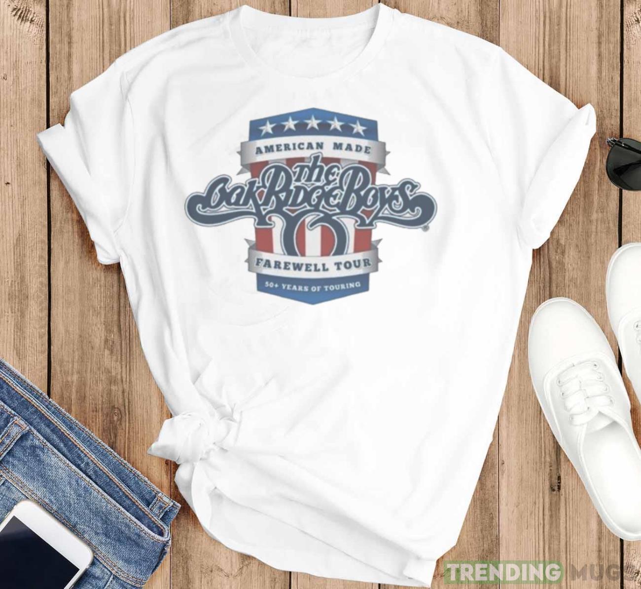 The Oak Ridge Boys American Made Farewell Tour Shirt Light Shirt The Oak Ridge Boys American Made Farewell Tour Shirt Light Shirt