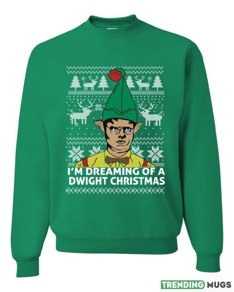 The Office Dwight Dreaming Of A Dwight Christmas T Shirt Sweatshirt For Men And Women Gift Ugly Christmas Dark Shirt The Office Dwight Dreaming Of A Dwight Christmas T Shirt Sweatshirt For Men And Women Gift Ugly Christmas Dark Shirt