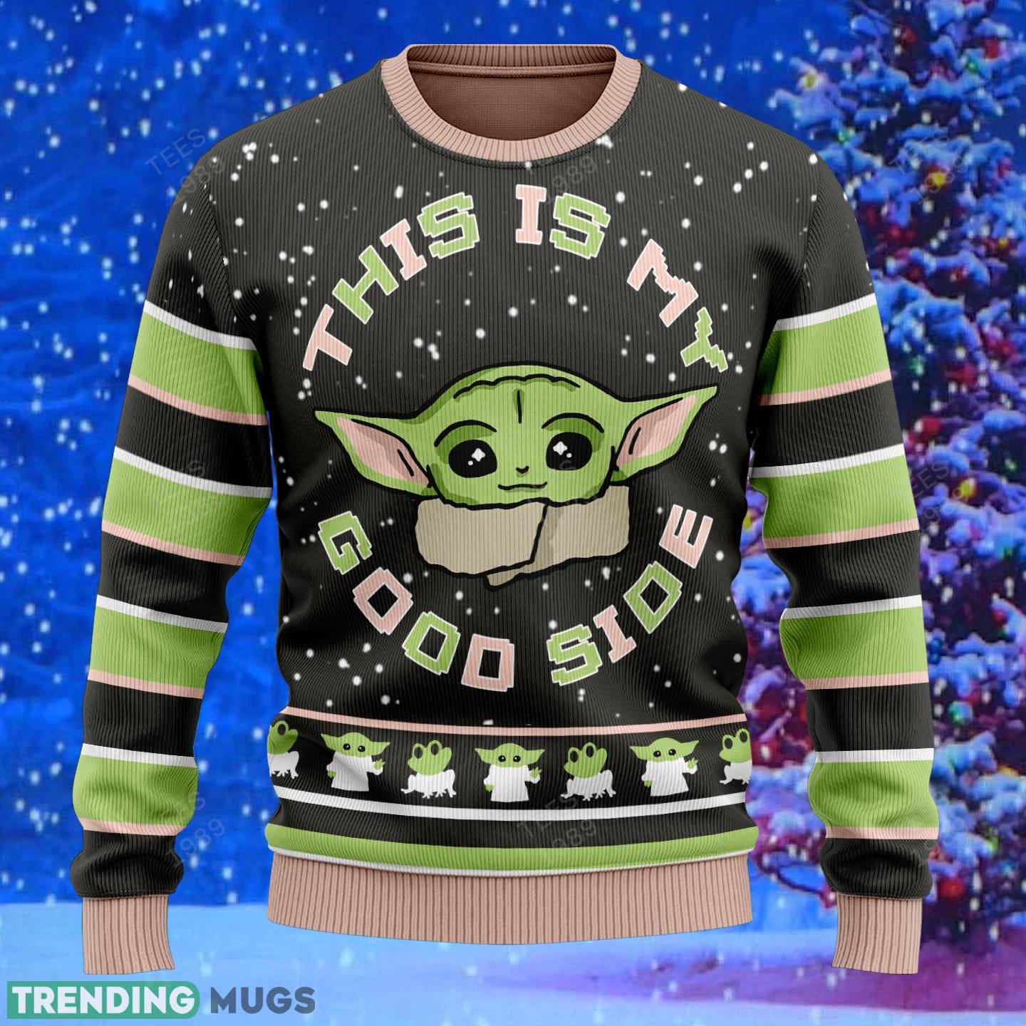 This Is My Good Side Knitted Xmas Sweater Gift Men And Women 3D Sweater This Is My Good Side Knitted Xmas Sweater Gift Men And Women 3D Sweater