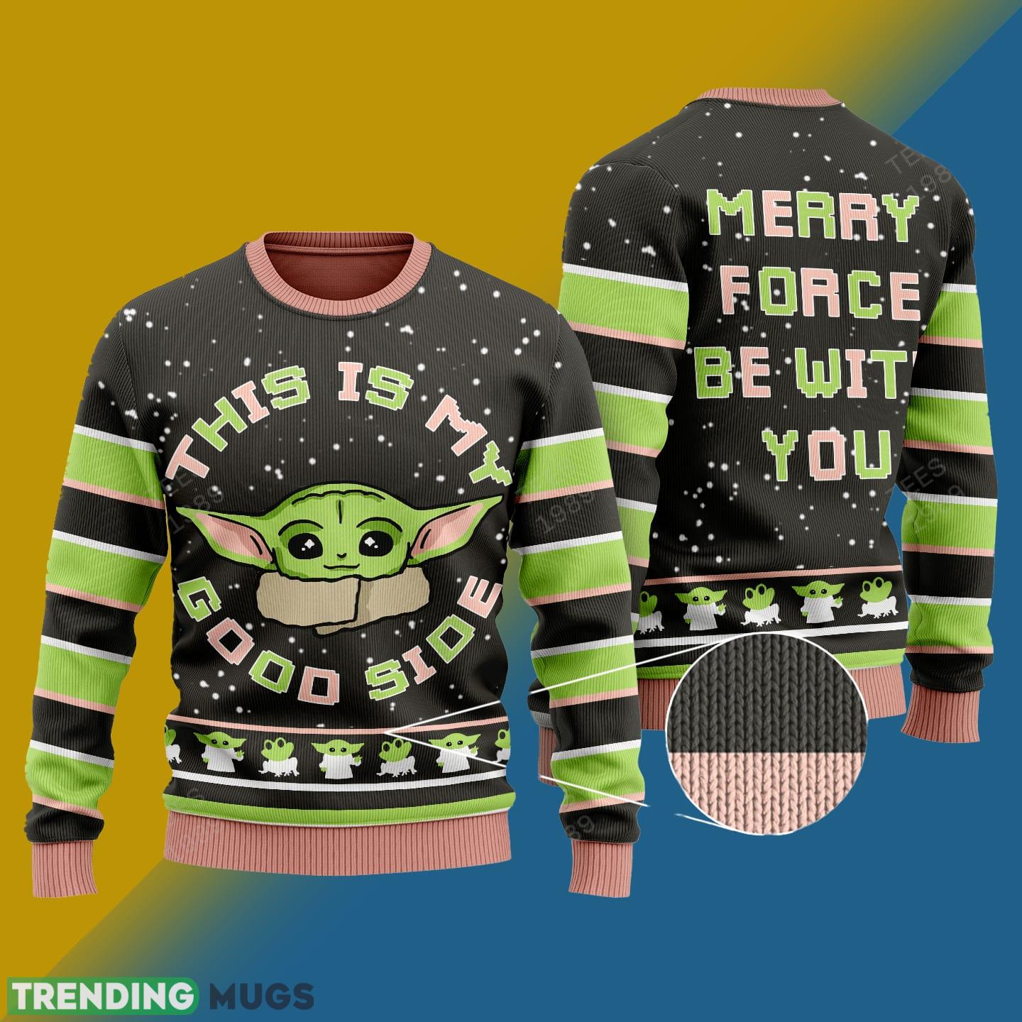 This Is My Good Side Knitted Xmas Sweater Gift Men And Women - This Is My Good Side Knitted Sweater Photo 1 This Is My Good Side Knitted Xmas Sweater Gift Men And Women - This Is My Good Side Knitted Sweater Photo 1