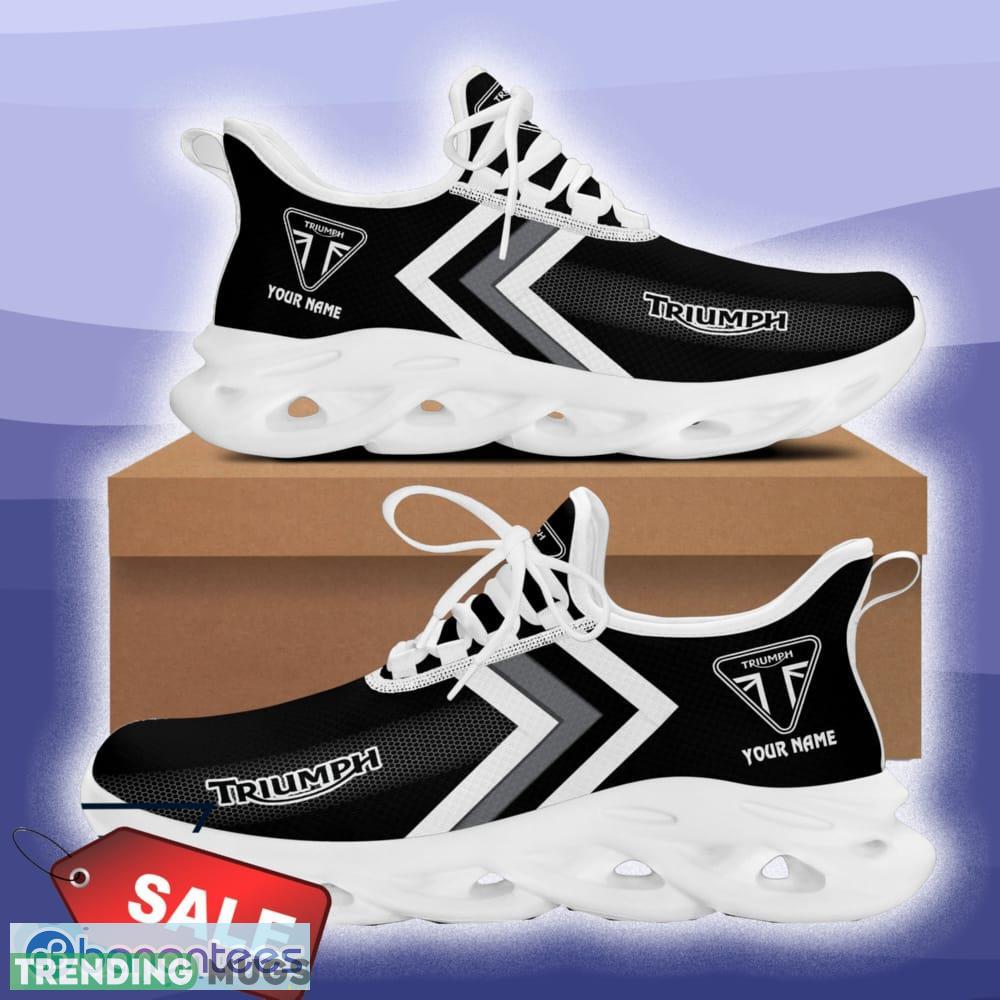 Triumph Motorcycles Custom Name Car AOP Max Soul Sneakers Gift For Fans Sport Shoes Max Soul Triumph Motorcycles Custom Name Car AOP Max Soul Sneakers Gift For Fans Sport Shoes Max Soul