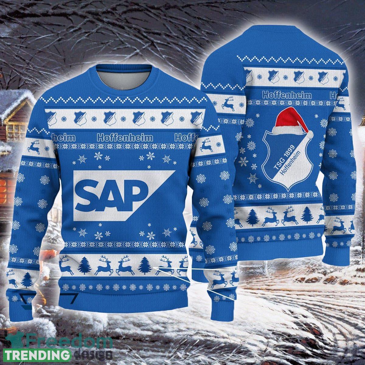 TSG Hoffenheim Authentic Bundesliga Logo Team Design Ugly Christmas Sweater For Fans Gift - TSG Hoffenheim Casual Bundesliga Ugly Christmas Sweater For Fans Gift TSG Hoffenheim Authentic Bundesliga Logo Team Design Ugly Christmas Sweater For Fans Gift - TSG Hoffenheim Casual Bundesliga Ugly Christmas Sweater For Fans Gift