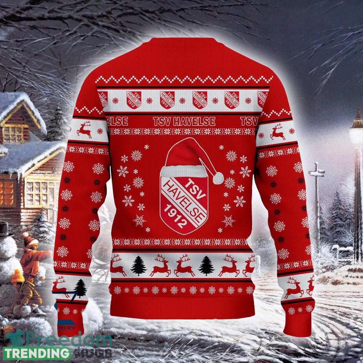 TSV Havelse Modern Bundesliga Logo Team Design Ugly Christmas Sweater For Fans Gift 3D Sweater TSV Havelse Modern Bundesliga Logo Team Design Ugly Christmas Sweater For Fans Gift 3D Sweater