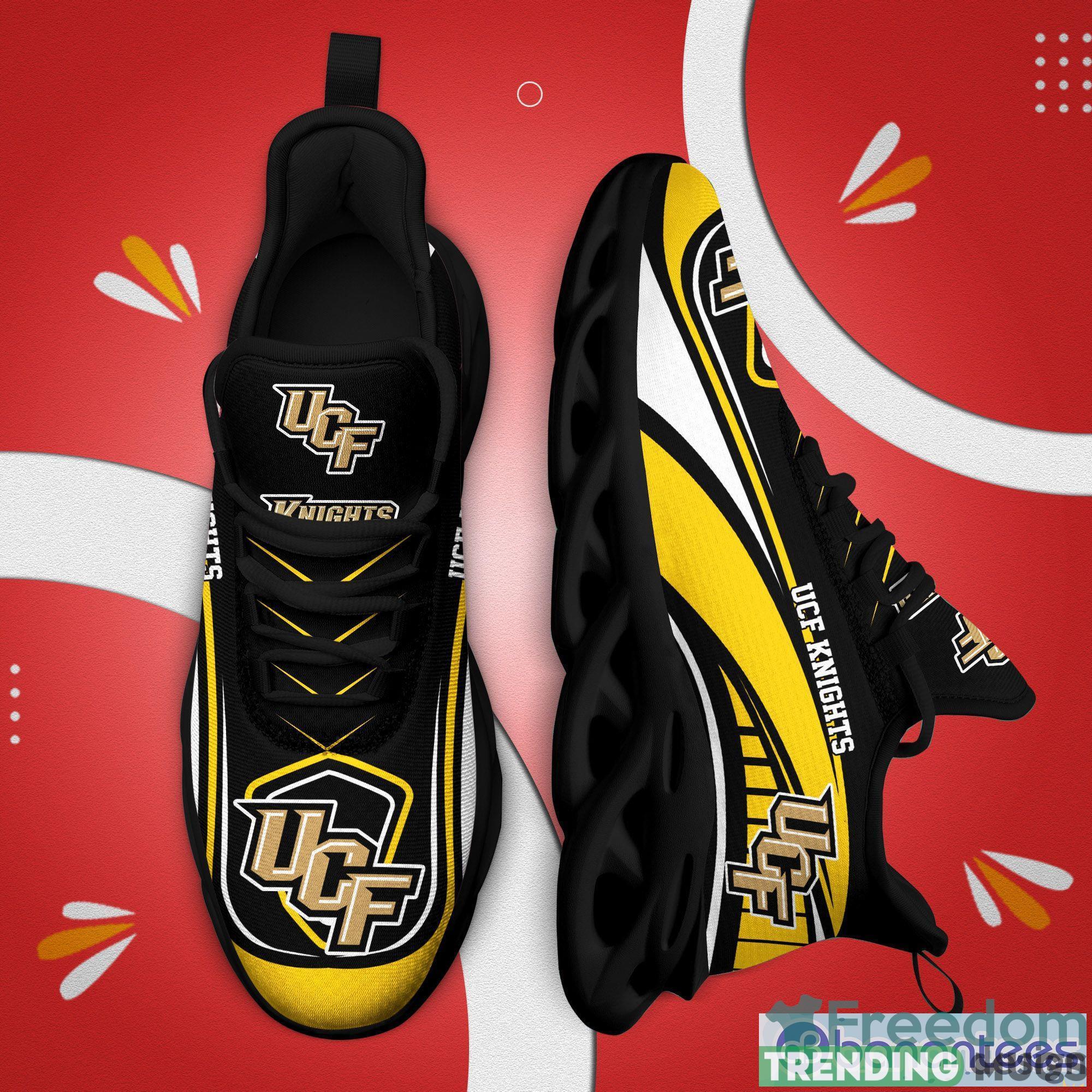 UCF Knights Logo Curve Line Chunky Sneakers Max Soul Shoes Gift For Men And Women Max Soul UCF Knights Logo Curve Line Chunky Sneakers Max Soul Shoes Gift For Men And Women Max Soul