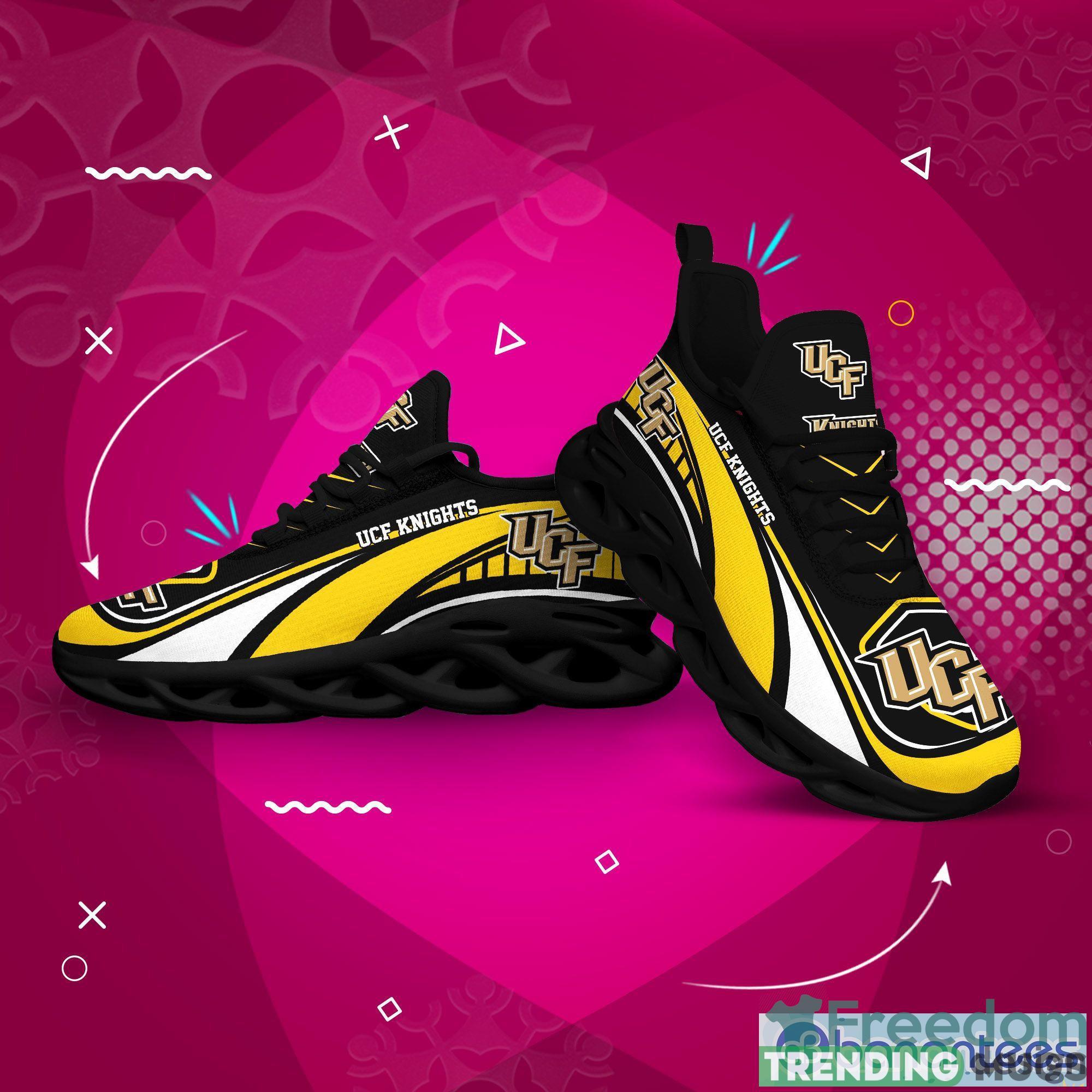 UCF Knights Logo Curve Line Chunky Sneakers Max Soul Shoes Gift For Men And Women Max Soul UCF Knights Logo Curve Line Chunky Sneakers Max Soul Shoes Gift For Men And Women Max Soul