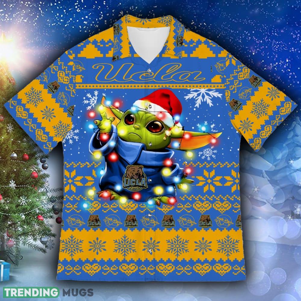 UCLA Bruins Baby Yoda Star Wars Sports Football American Ugly Hawaiian Shirt Gift Christmas - UCLA Bruins Baby Yoda Star Wars Sports Football American Ugly Christmas Sweater New Trends For Fans Club Gifts Unisex Hawaiian Shirt-3D Hawaiian Shirt_3 UCLA Bruins Baby Yoda Star Wars Sports Football American Ugly Hawaiian Shirt Gift Christmas - UCLA Bruins Baby Yoda Star Wars Sports Football American Ugly Christmas Sweater New Trends For Fans Club Gifts Unisex Hawaiian Shirt-3D Hawaiian Shirt_3
